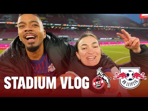 This is what an away locker room looks like! 😮👀 - Away Day Drama 🔥 | Stadium Vlog with Clara