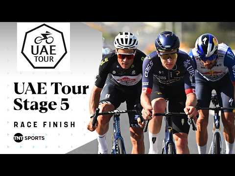 UNDENIABLE 🚀 | UAE Tour Stage 5 Final KM's | TNT Sports Cycling