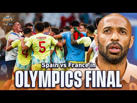 Paris 2024: Olympic Men's Final set | Spain to face host country France | Morning Footy