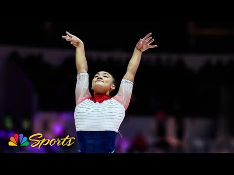 Leanne Wong runner-up to Angelina Melnikova at 2025 World Gymnastics Championships | NBC Sports