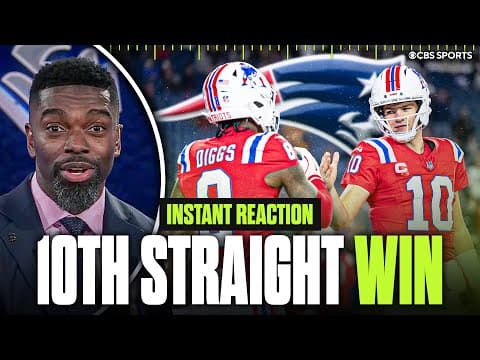 Patriots ROLL PAST Giants for 10th Straight Win | Monday Night Football Recap