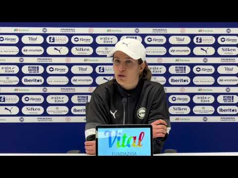 Andrea Esteban: "El partido se decidirá por detalles" | Deportivo Alavés Gloriosas