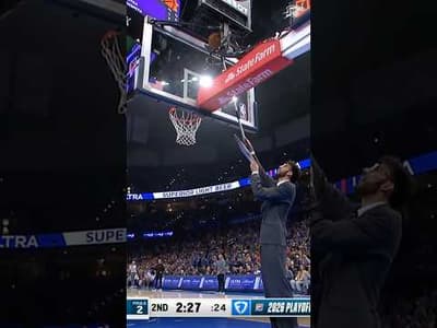 No need to fear, Chet is here 😂 #okcthunder