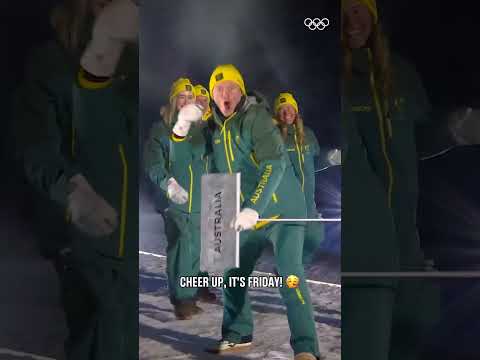 Team Australia is ready for the weekend! Are you? 🤩😎 #MilanoCortina2026