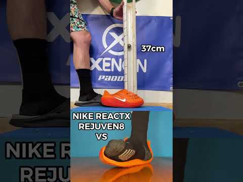 Nike ReactX Rejuven8 vs Kane Revive recovery slip ons