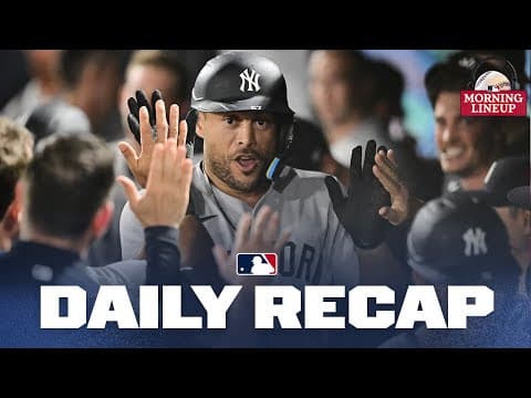 Yankees tie rare MLB home run record! | Morning Lineup (MLB Daily Recap)