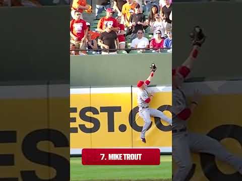 The GREATEST CATCHES in MLB history! (Trout, Edmonds, and more!)