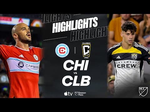Chicago Fire FC vs. Columbus Crew | Full Match Highlights