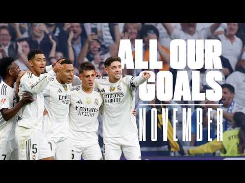 ALL OUR NOVEMBER GOALS | Real Madrid
