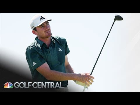 Nick Dunlap reversing poor-start trend at El Cardonal | Golf Central | Golf Channel