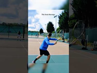 The best therapy 🎾