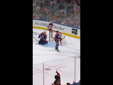 Arseny Gritsyuk with a Short Goal vs. Edmonton Oilers