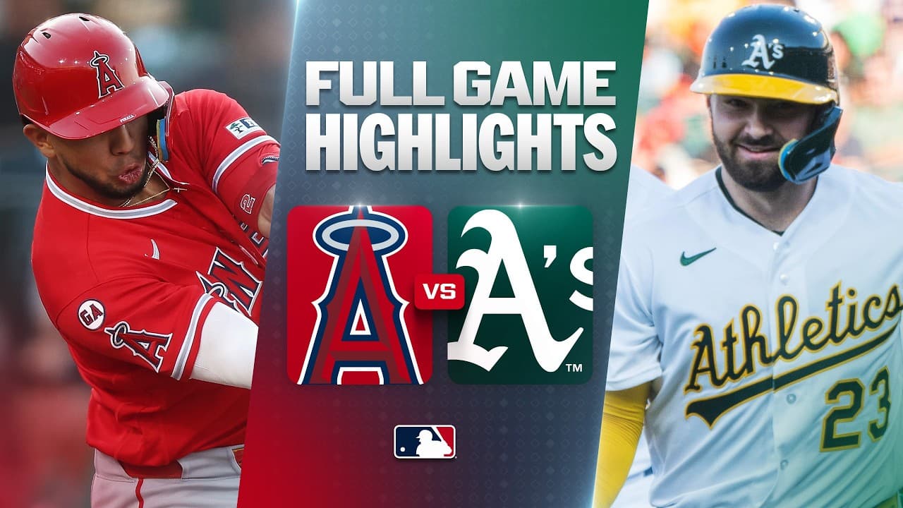 ANGELS vs. ATHLETICS Full Game Highlights (6/18/26) | MLB Highlights