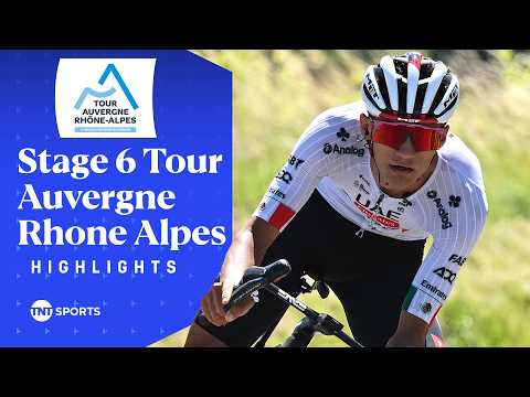STUNNING RACE DAY! 🔥 | 2026 Stage 6 Tour Auvergne Rhone Alpes Race Highlights | TNT Sports Cycling