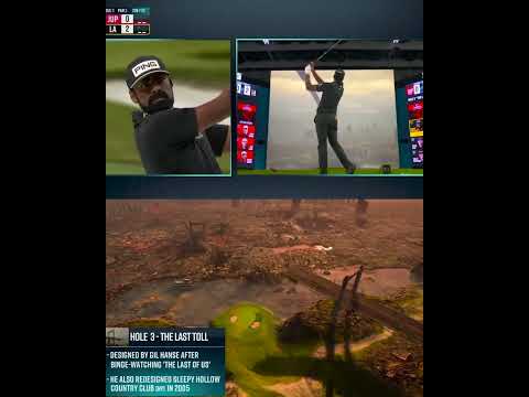 This TGL hole was designed to resemble 'The Last of Us' 🔥