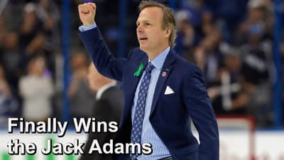 Jon Cooper Wins Coach of the Year, Isles and Lee Not Close, Jonathan Toews Likely Retiring