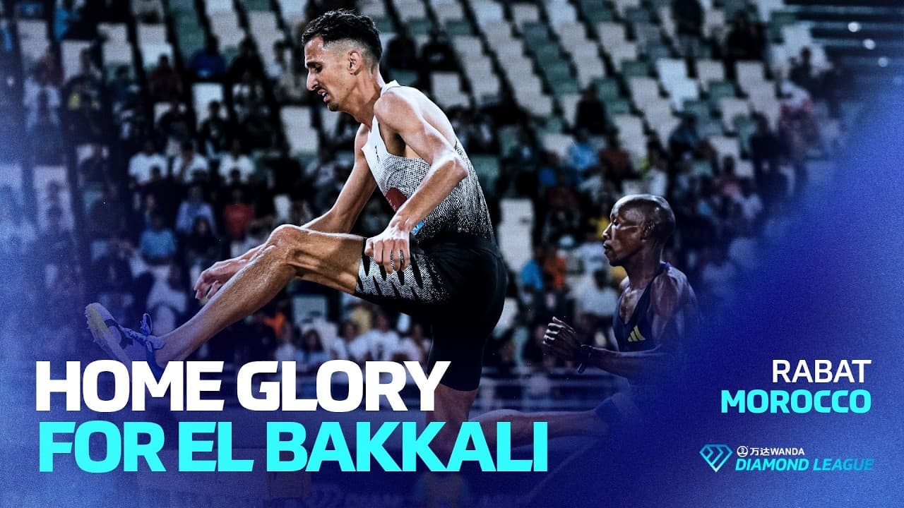 Home glory in the 3000m steeplechase for El Bakkali in Rabat | Wanda Diamond League