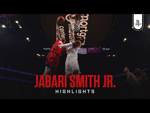 Jabari Smith Jr. (17 points) Highlights vs. Phoenix Suns