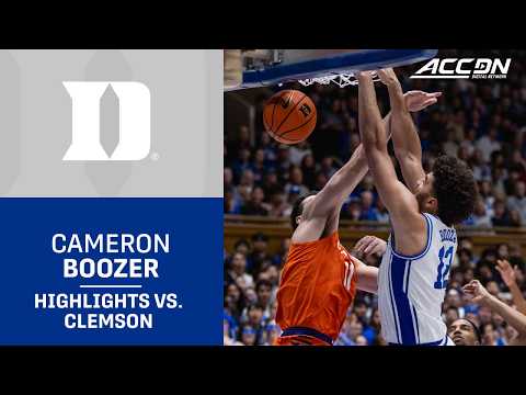 Duke's Cameron Boozer Wakes Up In the Second Half