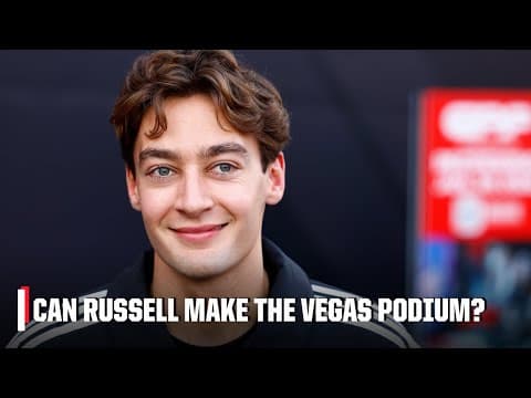 Can Russell, Sainz or Piastri make the podium in Las Vegas? (📍 @massmutual)  | ESPN F1