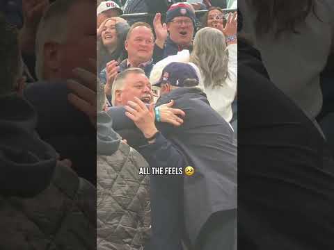 That's a proud father! ❤️