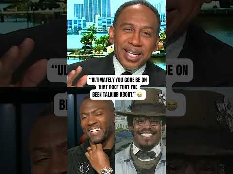 Stephen A. just had to bring this up 🤠🤣