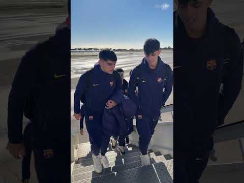 On the way to Albacete with @nikefootball #shorts #fcbarcelona #shortvideo