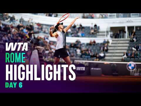 Day 6 in Rome featuring Swiatek, Svitolina, Pegula, and more | WTA Match Highlights