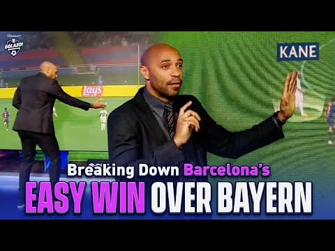 Thierry Henry & Jamie Carragher analyse HOW Barcelona tore apart Bayern! | UCL Today | CBS Sports