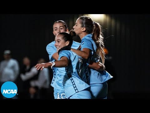 North Carolina vs. Tennessee: Every goal in the Tar Heels' comeback win