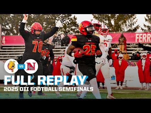 Ferris State vs. Newberry: 2025 DII football semifinals | FULL REPLAY