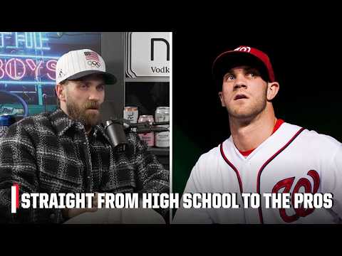 Bryce Harper: The Chosen One 👏 'Baseball's LeBron James!' - Taylor Lewan | ESPN MLB