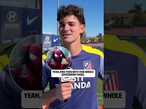 Julian Alvarez jokes about Tom Holland being his celebrity look-a-like 😂