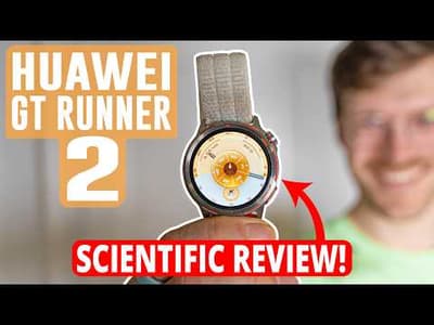 Best Running Watch? Scientific Review: Huawei Watch GT Runner 2