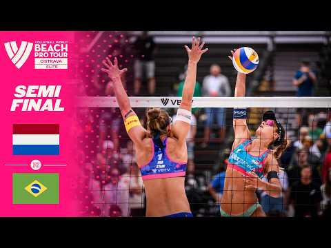 Semi Final - Stam/Schoon vs. Thamela/Victoria | Highlights | Ostrava 2026 #BeachProTour