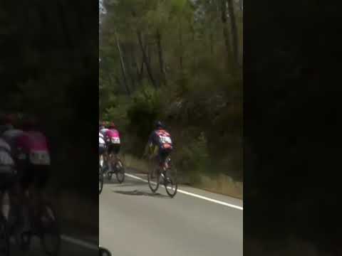 A perfect 🔟🔁🤿 A nightmare for Arne Marit at the start of Stage 20 at La Vuelta.