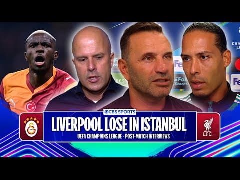 “Margins were SMALL” Slot on Liverpool’s DISAPPOINTING loss to Galatasaray ➕ Osimhen & Van Dijk