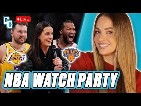 Knicks vs. Lakers + Caitlin Clark on NBC 🔥 (WATCH PARTY)