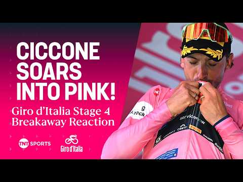 Giro d'Italia Stage 4 REACTION: Movistar blows up the peloton as Ciccone takes Maglia Rosa 🩷