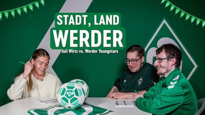 STADT, LAND, WERDER 💚🤍 I Folge 4 mit JULI WIRTZ UND DEN WERDER-YOUNGSTARS I SV Werder Bremen