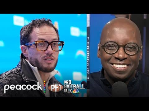 Jim Harbaugh, Mike McDaniel 'should be a good fit' with Chargers | Pro Football Talk | NFL on NBC
