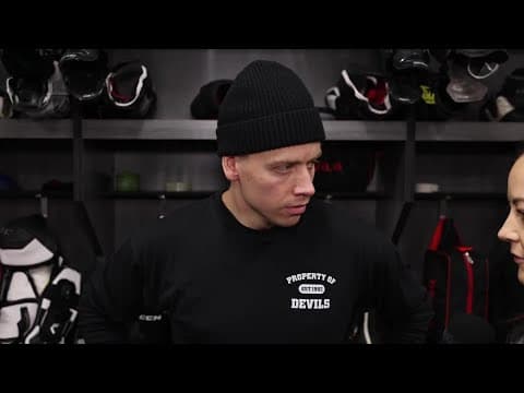 Bratt and Keefe speak before Devils play Utah