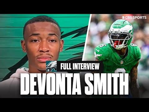DeVonta Smith Says He’s Top 3 Most Stylish in the NFL, Talks Eagles’ Super Bowl Expectations & More