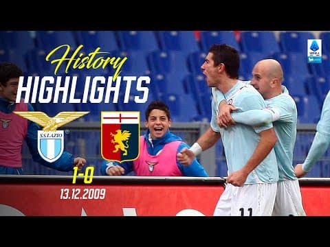 🔙 HISTORY HIGHLIGHTS I LAZIO-GENOA 1-0