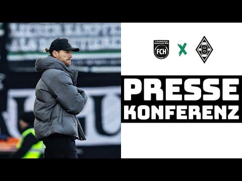 "Zufrieden mit dem konzentrierten Auftritt!" 🎙️PK nach Heidenheim - Borussia