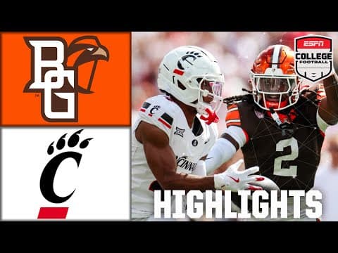 Bowling Green Falcons vs. Cincinnati Bearcats | Full Game Highlights | ESPN College Football
