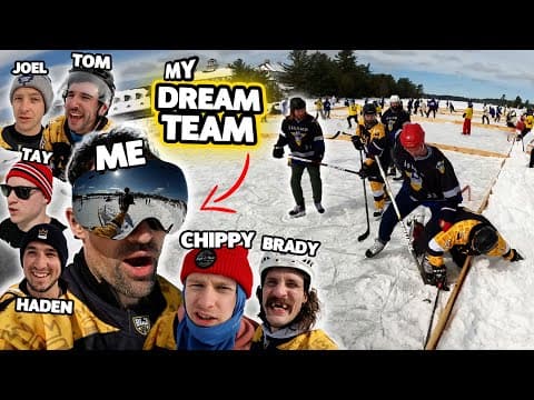 Are we the BEST Pond Hockey Players IN THE WORLD?!