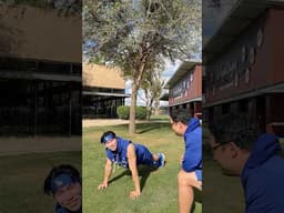 Who can do the most push-ups on the team? No wonder the guys picked Hyeseong. 😂 #dodgers #sports
