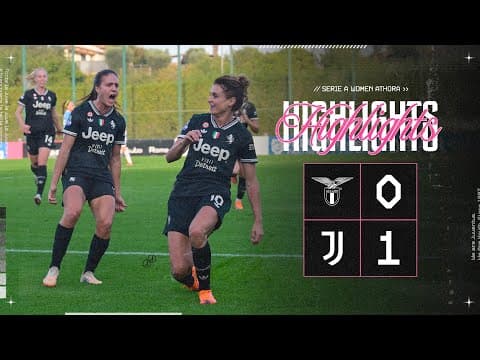 GIRELLI seals it from the spot | Lazio 0-1 Juventus Women | HIGHLIGHTS Serie A Women