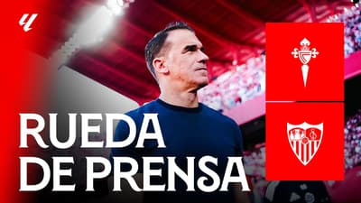 Rueda de prensa de Luis García Plaza en la previa del #CeltaSevilla 📡 EN DIRECTO